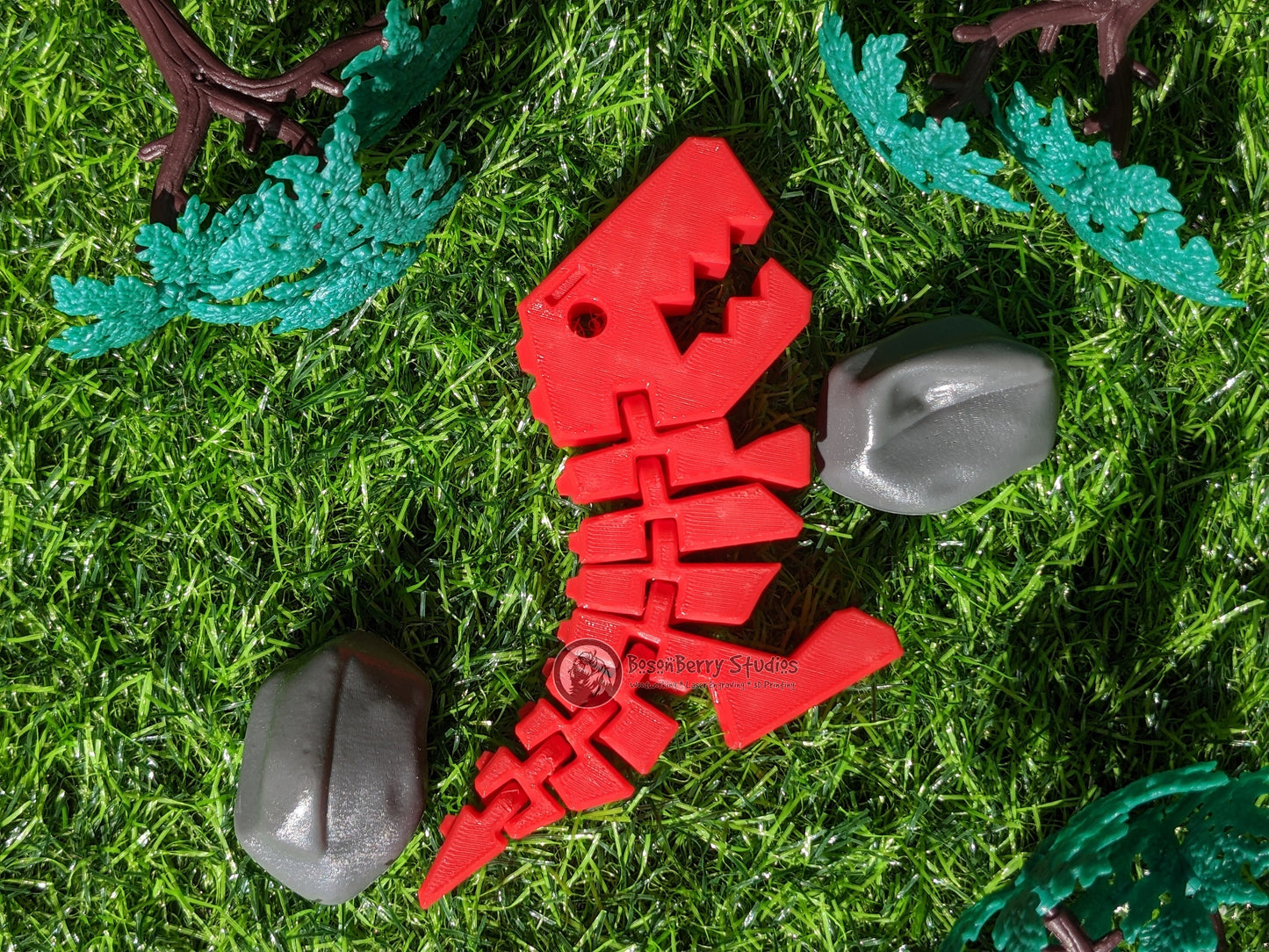 Flexi Rex 3D Printed Dinosaurs | Décor | Home | Gifts