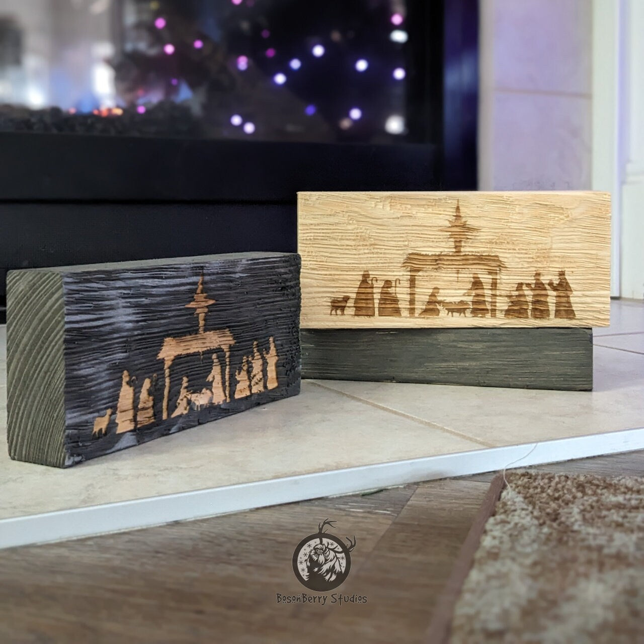 Laser Engraved Nativity | Christmas | Home Decor | Gift