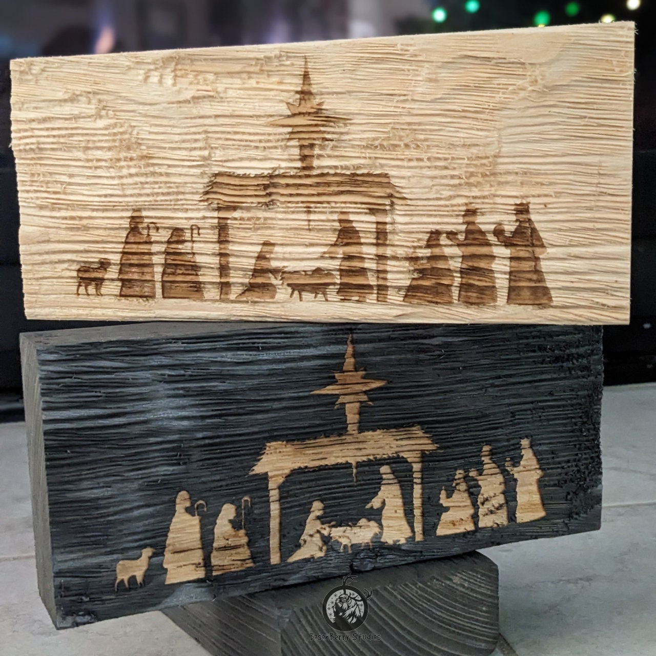 Laser Engraved Nativity | Christmas | Home Decor | Gift