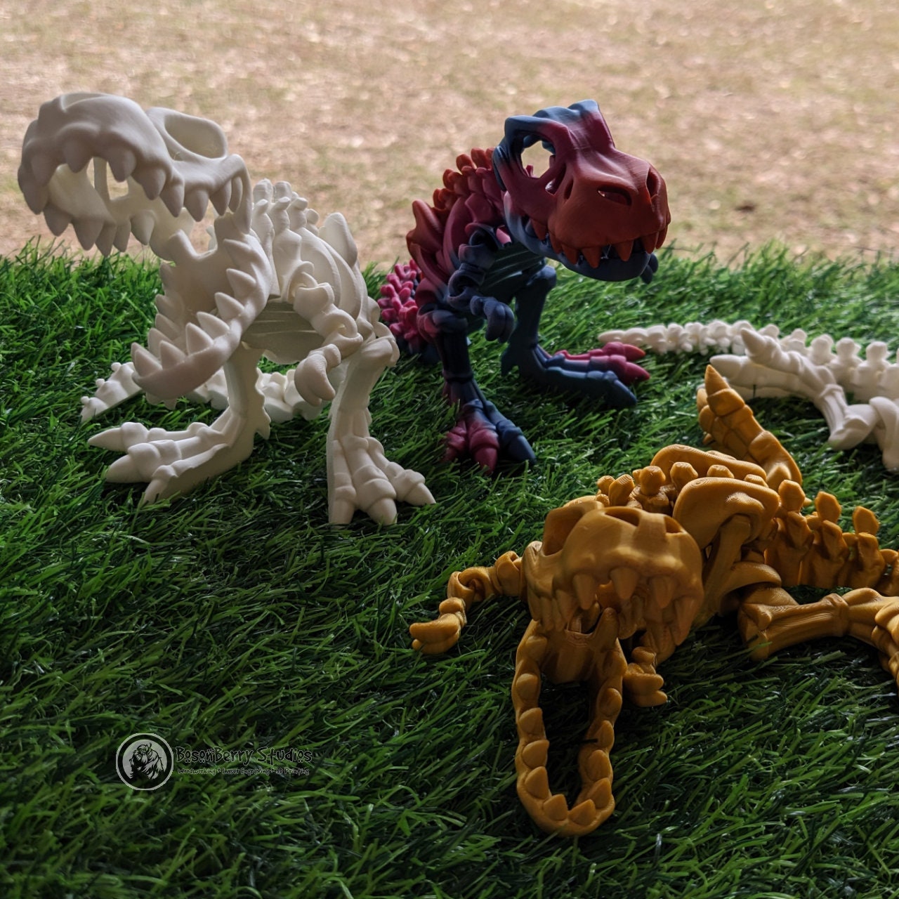 Skeleton T-Rex 3D Printed Dinosaurs | Flexi Factory | Décor | Home | Gifts