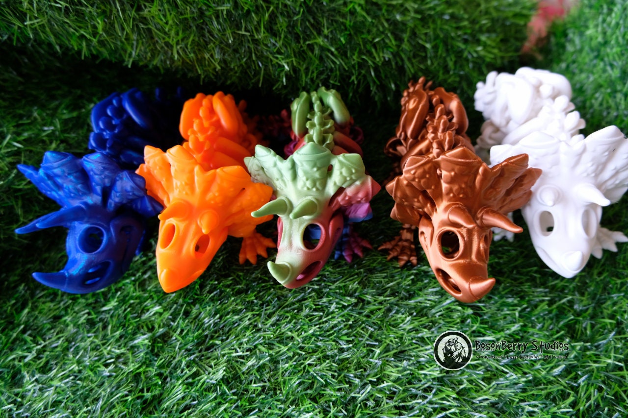 Skeleton Triceratops 3D Printed Dinosaurs | Flexi Factory | Décor | Home | Gifts