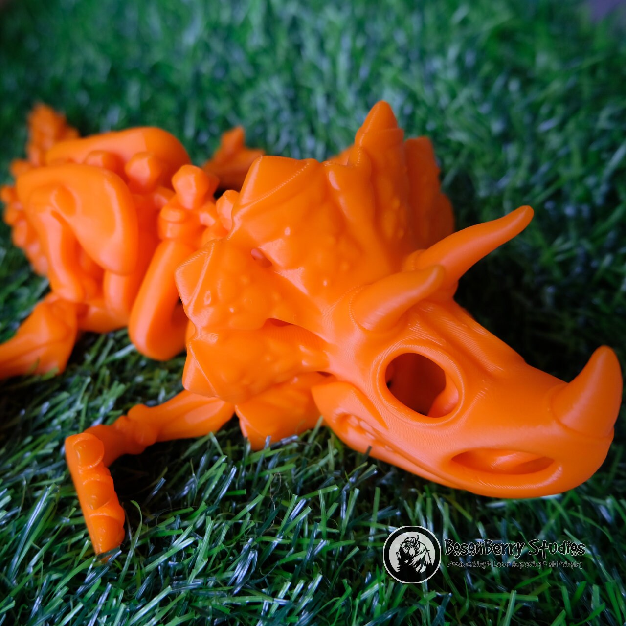Skeleton Triceratops 3D Printed Dinosaurs | Flexi Factory | Décor | Home | Gifts