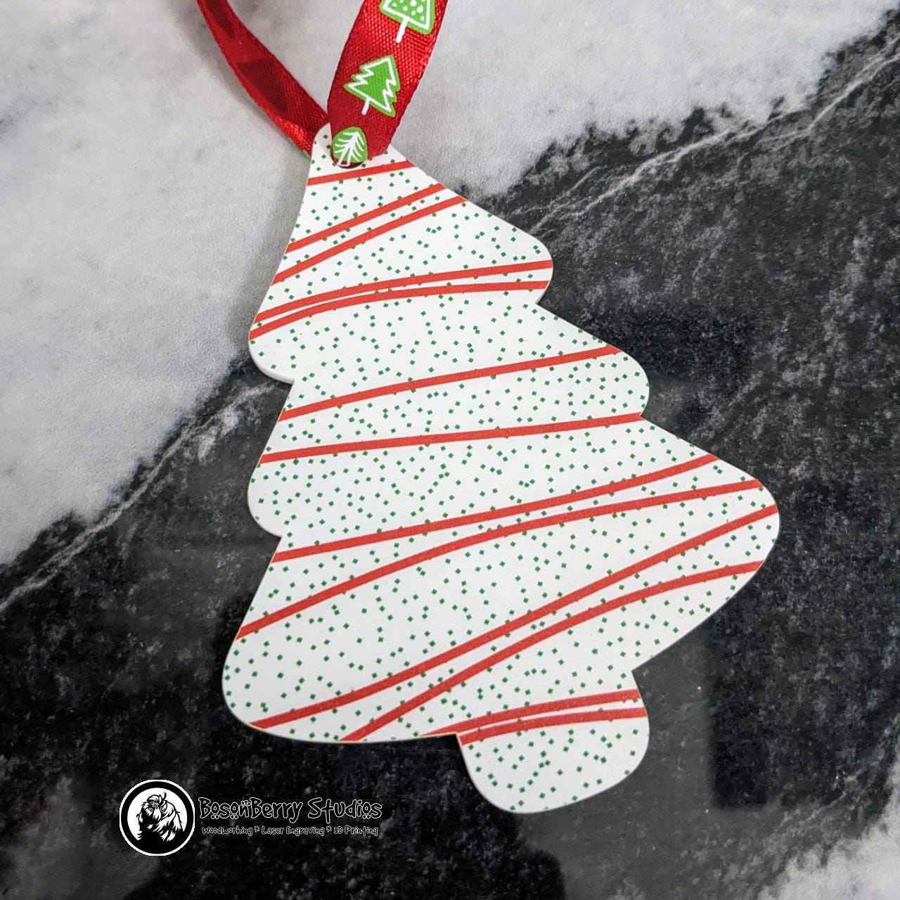 Christmas Snack Cake Ornament
