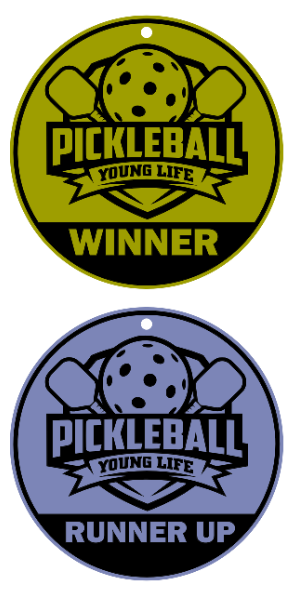 Young Life Mobile Pickleball Medals Deposit