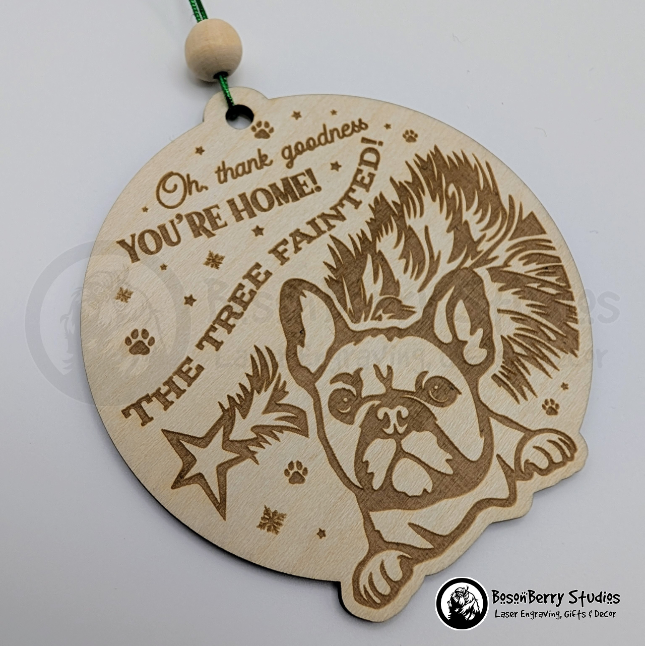 Funny Dog Breed Christmas Ornaments