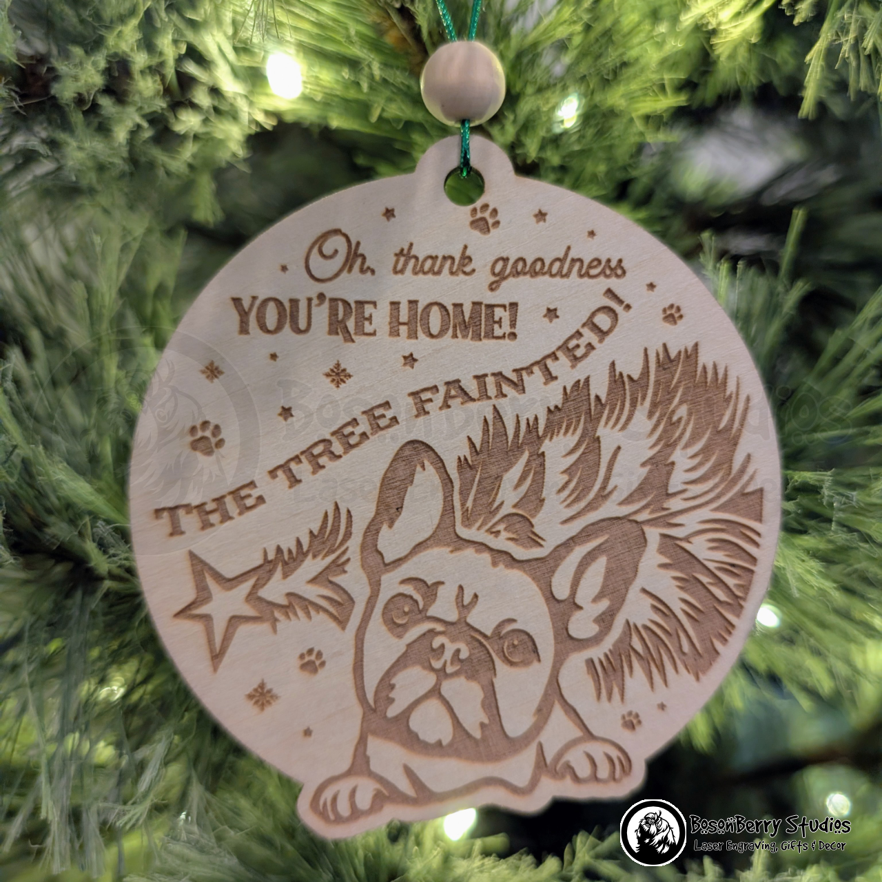Funny Dog Breed Christmas Ornaments