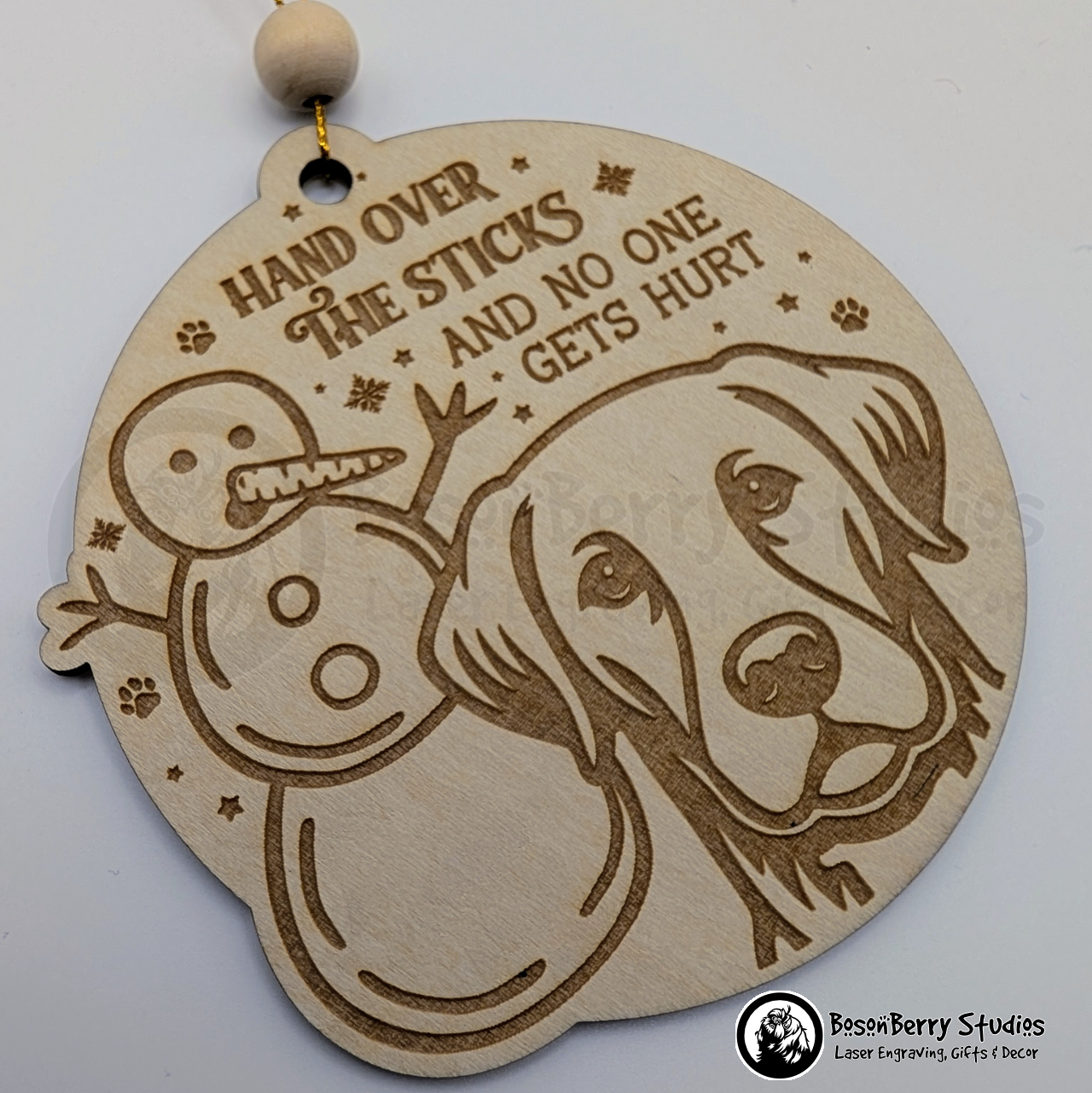 Funny Dog Breed Christmas Ornaments