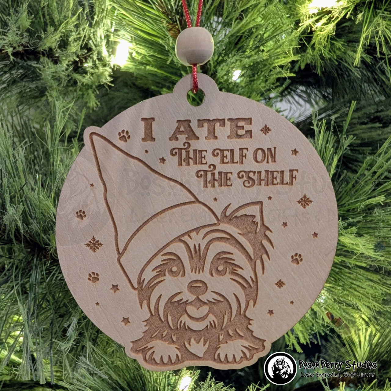 Funny Dog Breed Christmas Ornaments