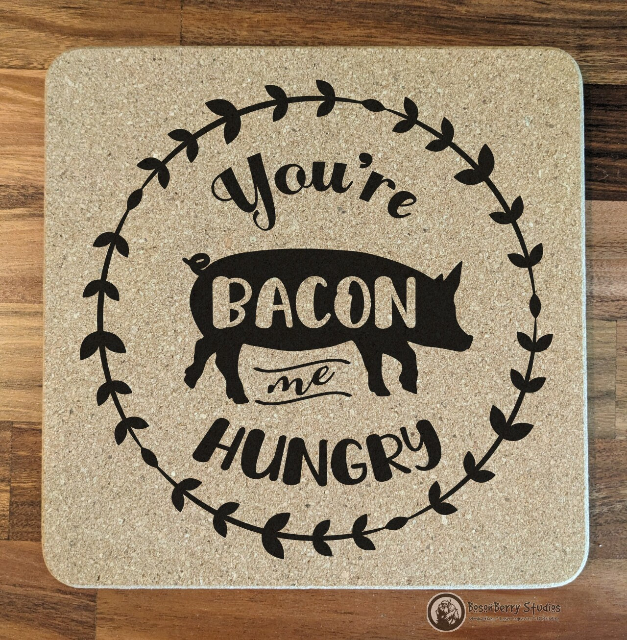 Funny Kitchen Cork Trivets | Kitchen Décor | Home | Gifts | Laser Engraved