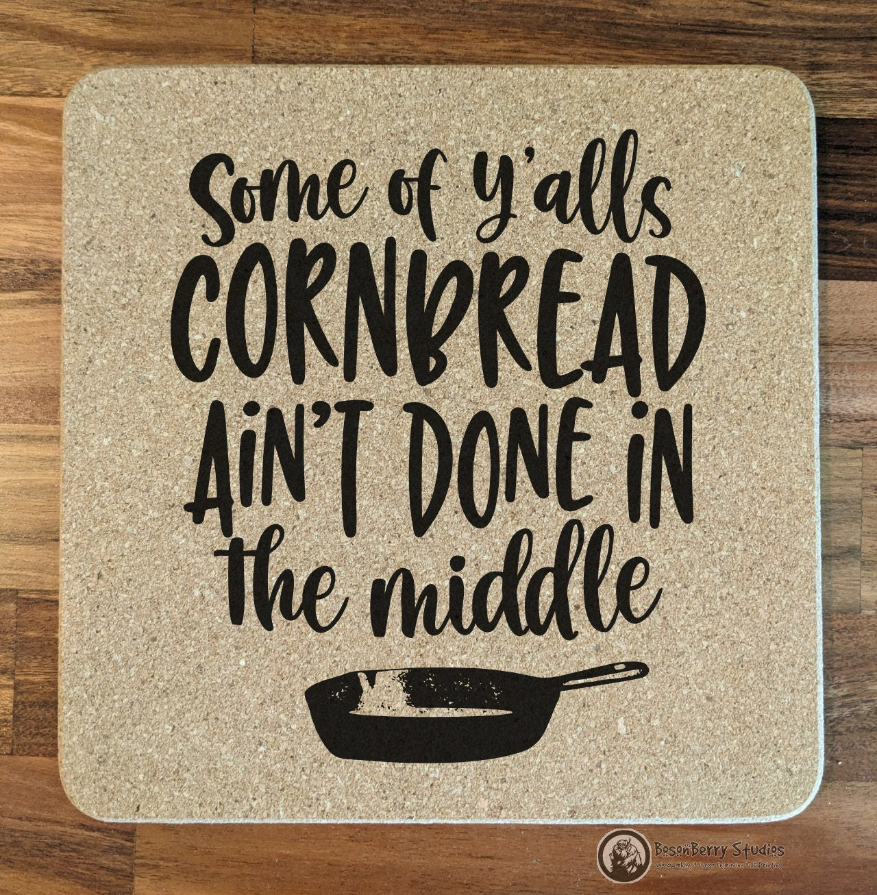 Funny Kitchen Cork Trivets | Kitchen Décor | Home | Gifts | Laser Engraved