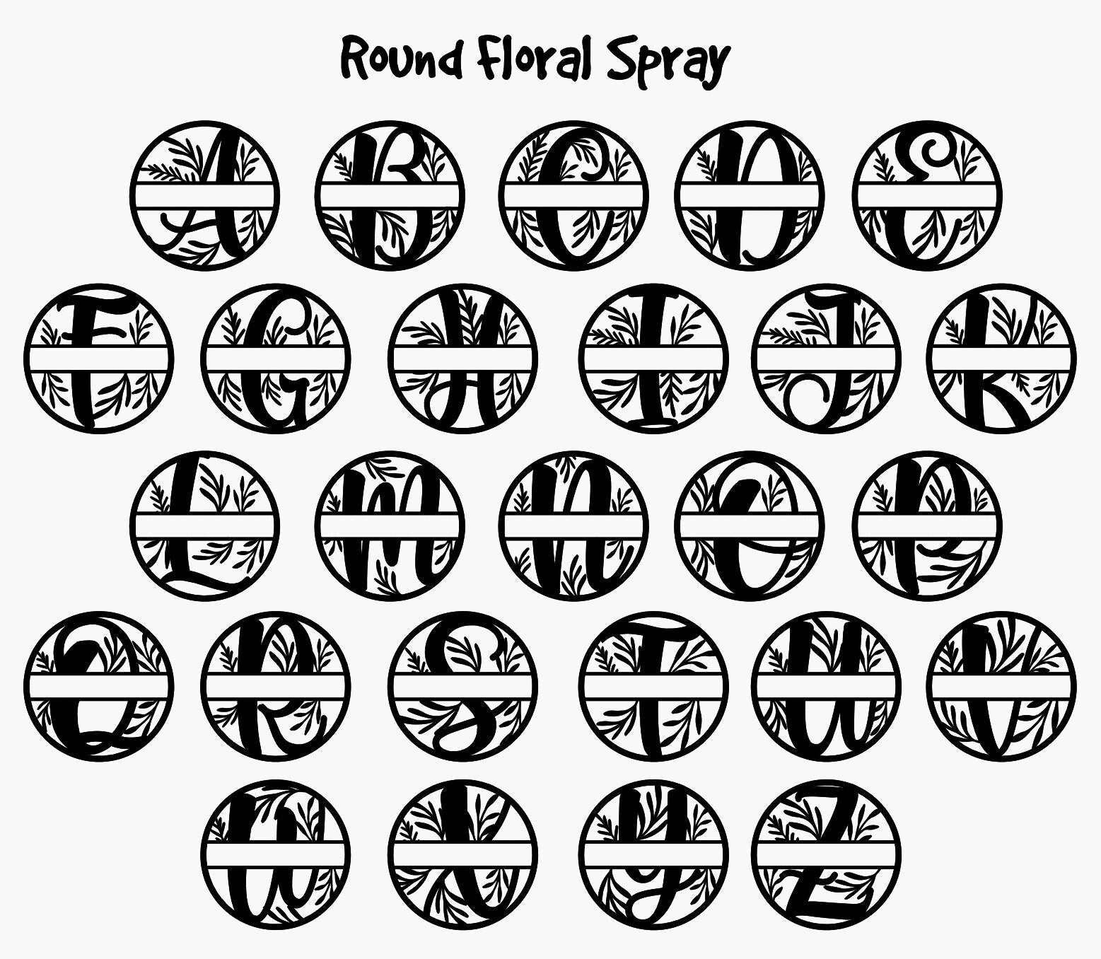 Floral Spray Cork Trivets | Kitchen Décor | Home | Gifts | Laser Engraved