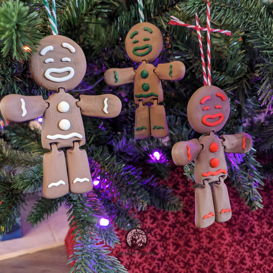 Gingerbread Men Ornaments 