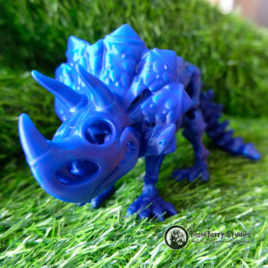 Skeleton Triceratops 3D Printed Dinosaurs | Flexi Factory | Décor | Home | Gifts